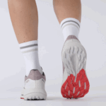 Women's Trail Running Shoes Pulsar Trail Quail-Lunar Rock-Poppy Red - Image 8
