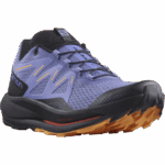 Women's Trail Running Shoes Pulsar Trail Velvet-Black-Blazing Orange - Image 2