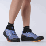 Women's Trail Running Shoes Pulsar Trail Velvet-Black-Blazing Orange - Image 7