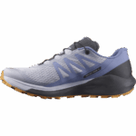 Women's Trail Running Shoes Sense Ride 4 Purple-Ebony-Blazing Orange - Image 5