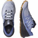 Women's Trail Running Shoes Sense Ride 4 Purple-Ebony-Blazing Orange - Image 6