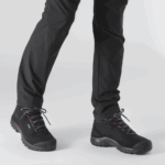 Women's Winter Boots Shelter Climasalomon™ Waterproof Black-Ebony-Wine Tasting - Image 10